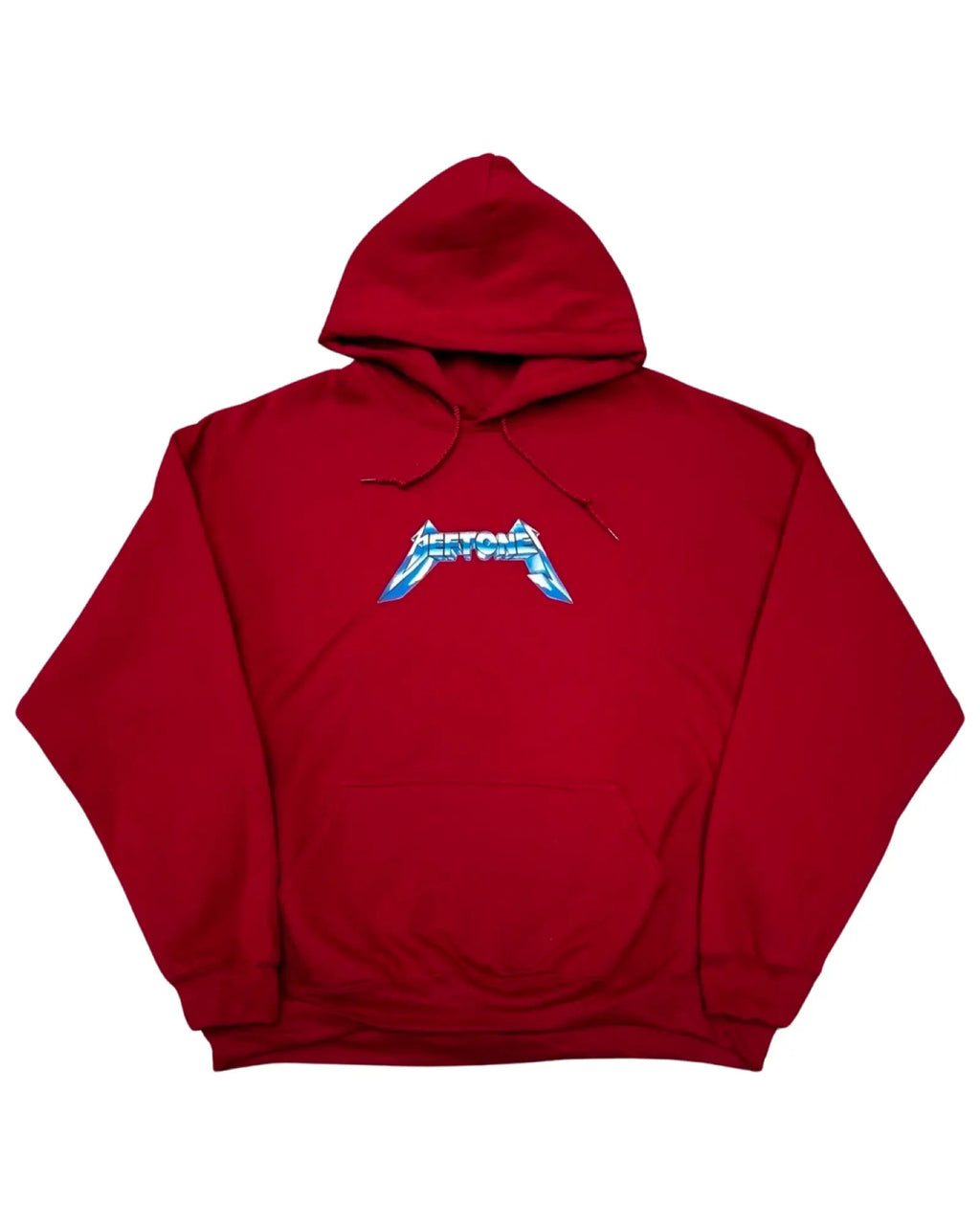Deftones Metallica Logo Red Hoodie product image 1
