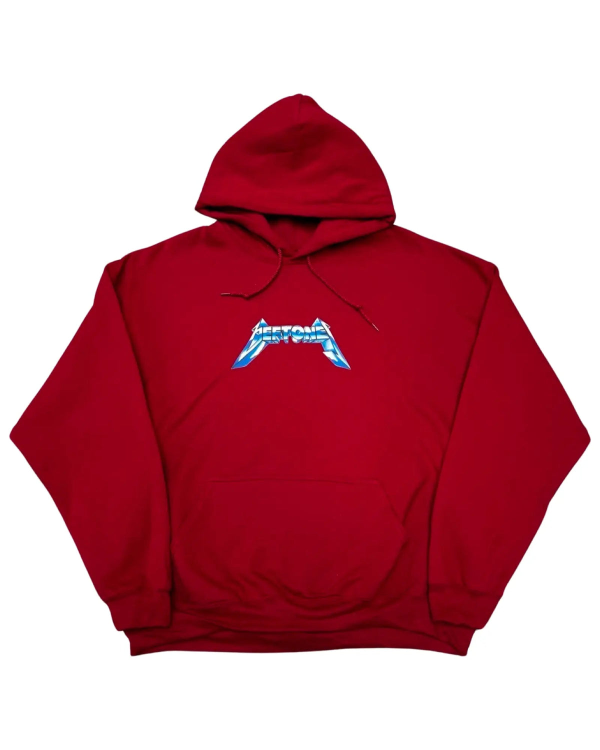 Deftones Metallica Logo Red Hoodie product image 1