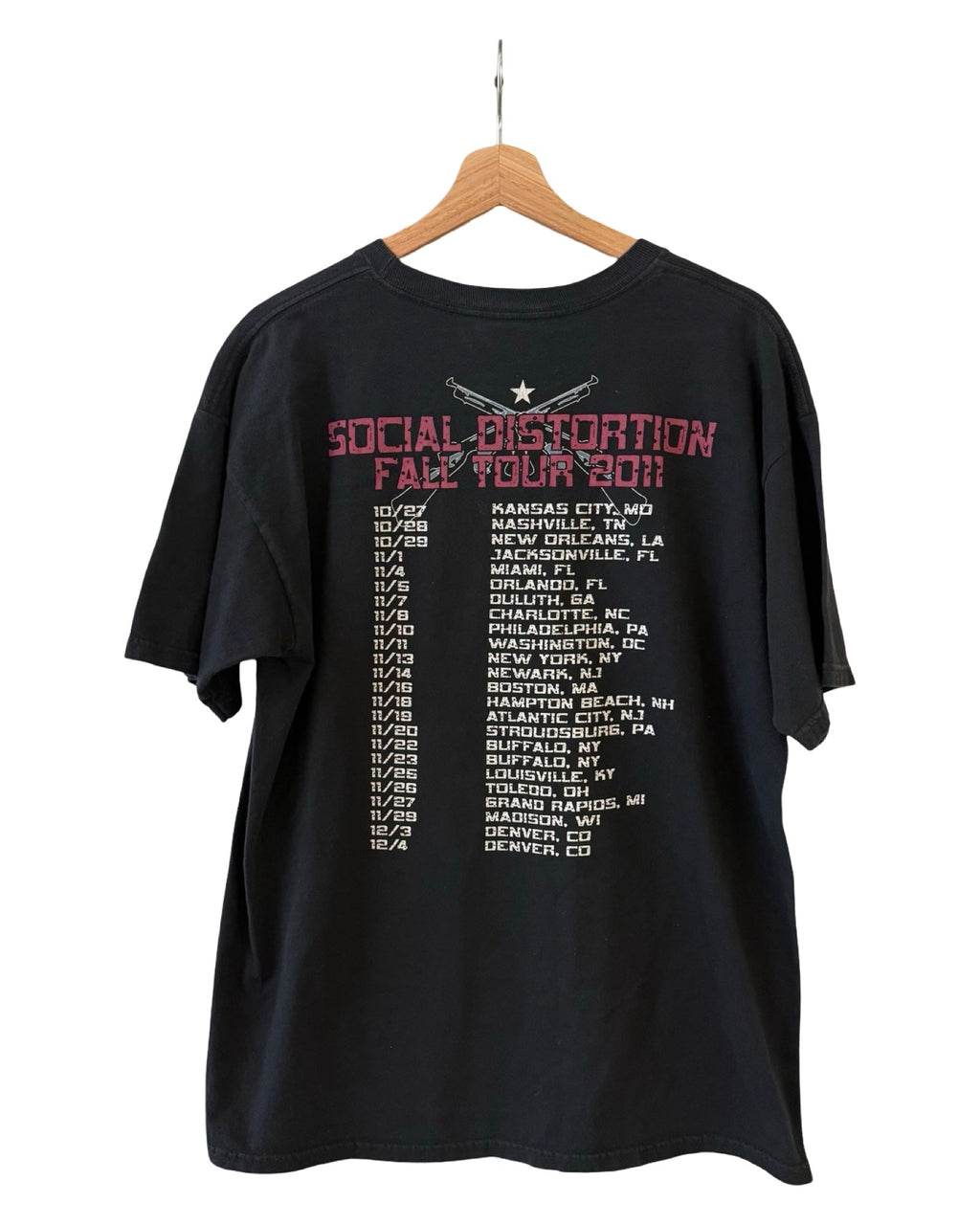 Vintage 2011 Social Distortion Punk Tour Tee product image 2
