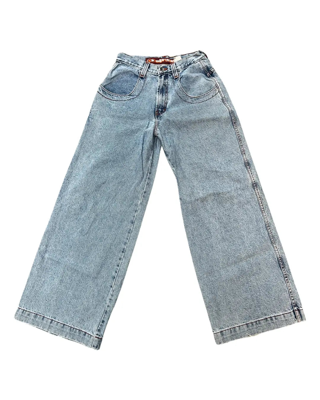 Vintage 90s JNCO Double Barrel Jeans size 9