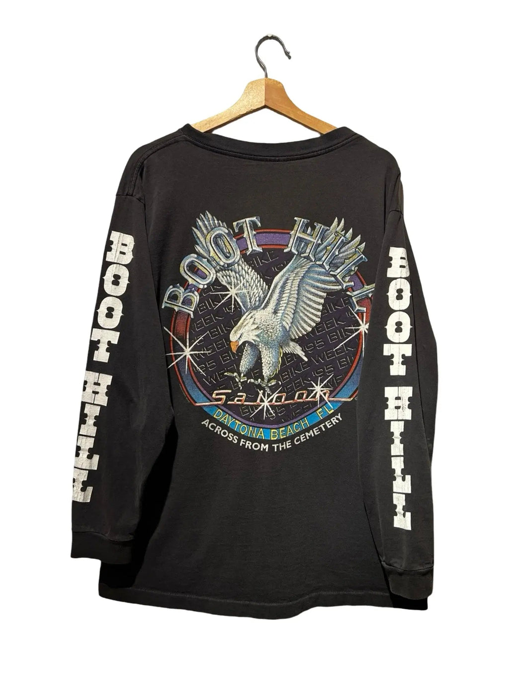 Vintage 90s Boot Hill Bike Week L/S Tee product image 1