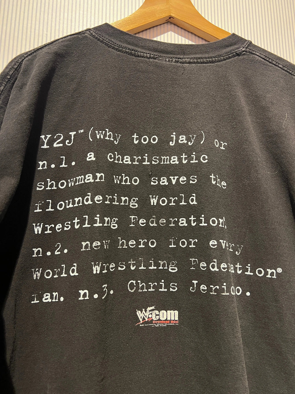 Vintage 1999 WWF Y2J Chris Jericho Promo Tee product image 3