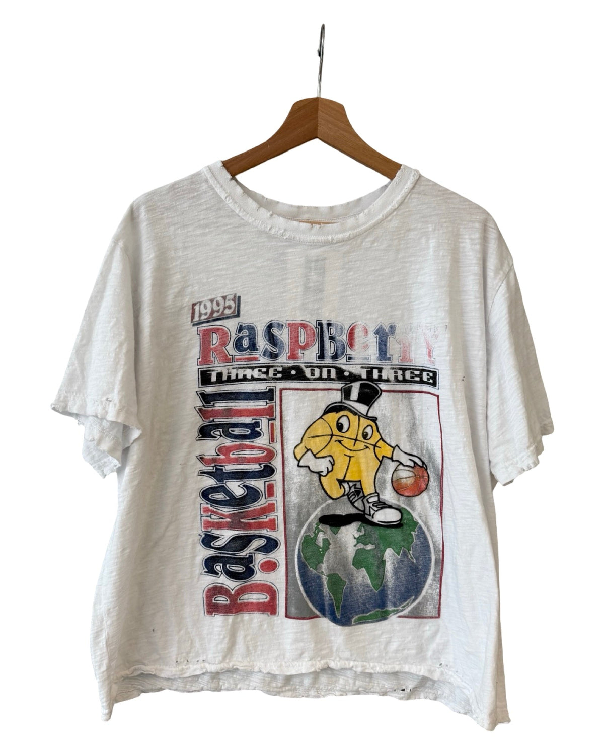 Raspberry Hills Basketball Cropped T-Shirt product image 1