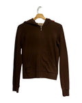 y2k Juicy Couture Brown Zip Up Hoodie product image 1
