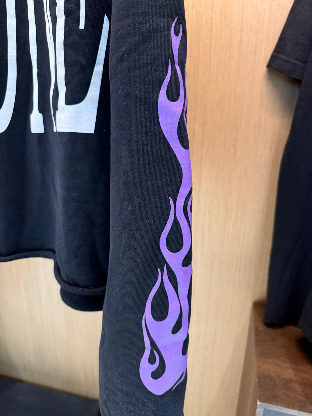 Vintage 2018 Palm Angels x Vlone Flames Hoodie product image 3