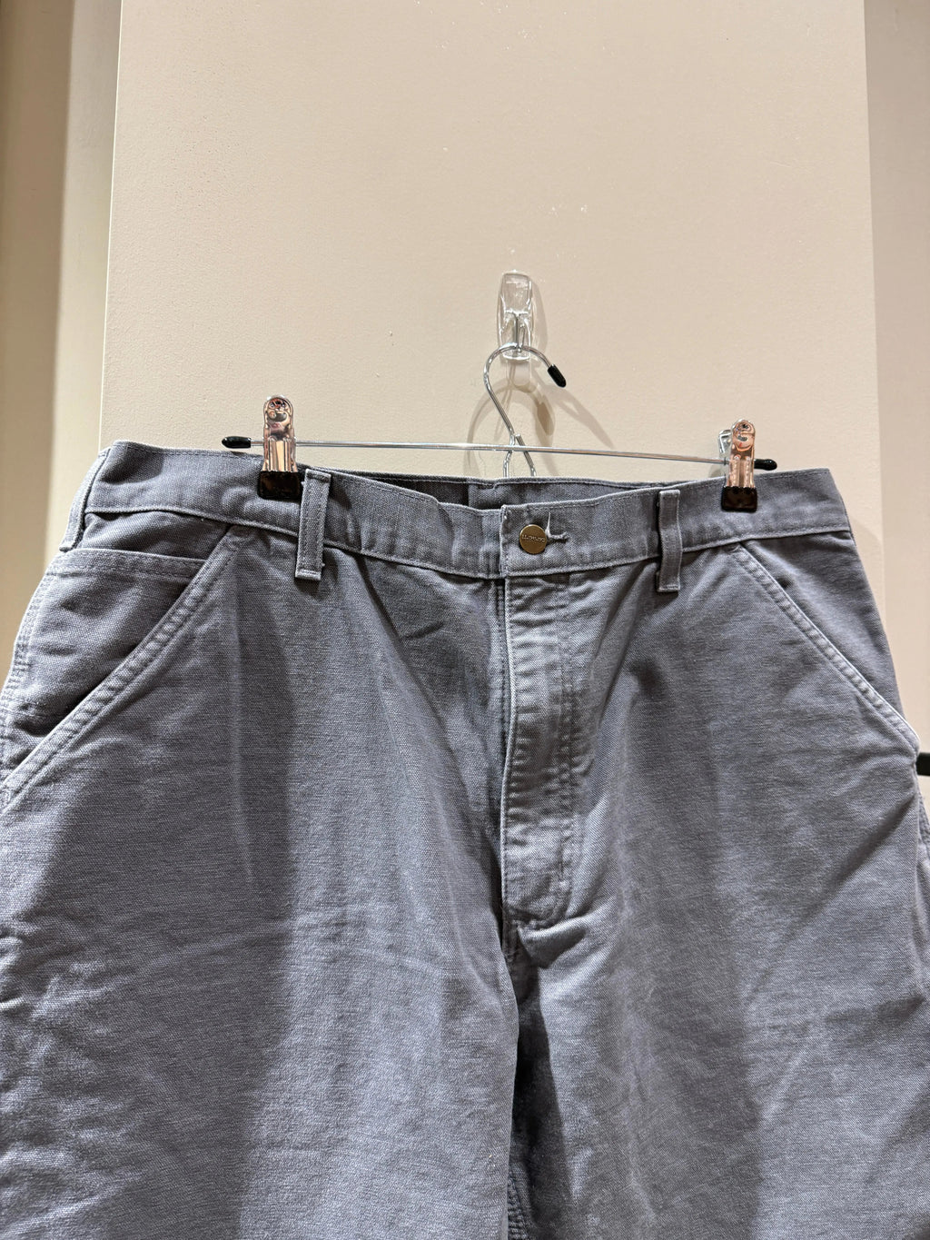 Vintage Carhartt Gray Flannel Lined Carpenter Pants product image 3