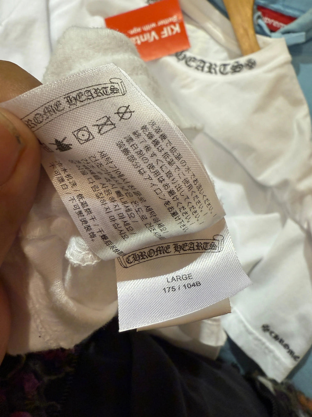 Archive Chrome Hearts Neck Logo Pocket Tee product image 6