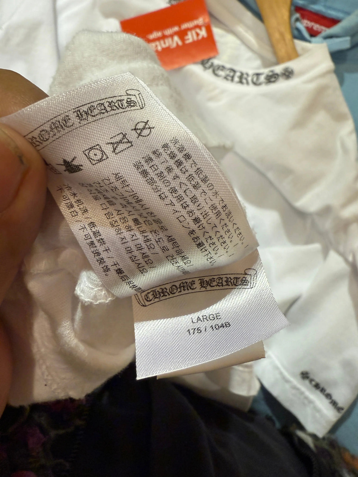 Archive Chrome Hearts Neck Logo Pocket Tee product image 6