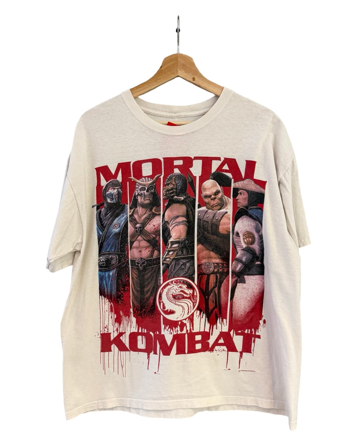 Vintage 2009 Mortal Kombat Video Game Promo Tee product image 1