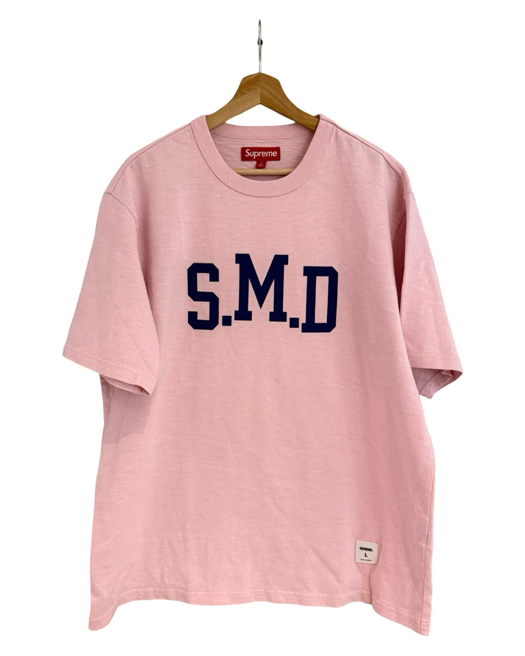 Supreme SMD Pink Cut & Sewn Tee product image 1