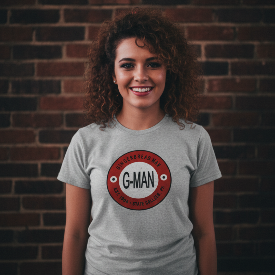 G-Man (Gingerbread Man) - State College, PA | T-Shirt product image 2