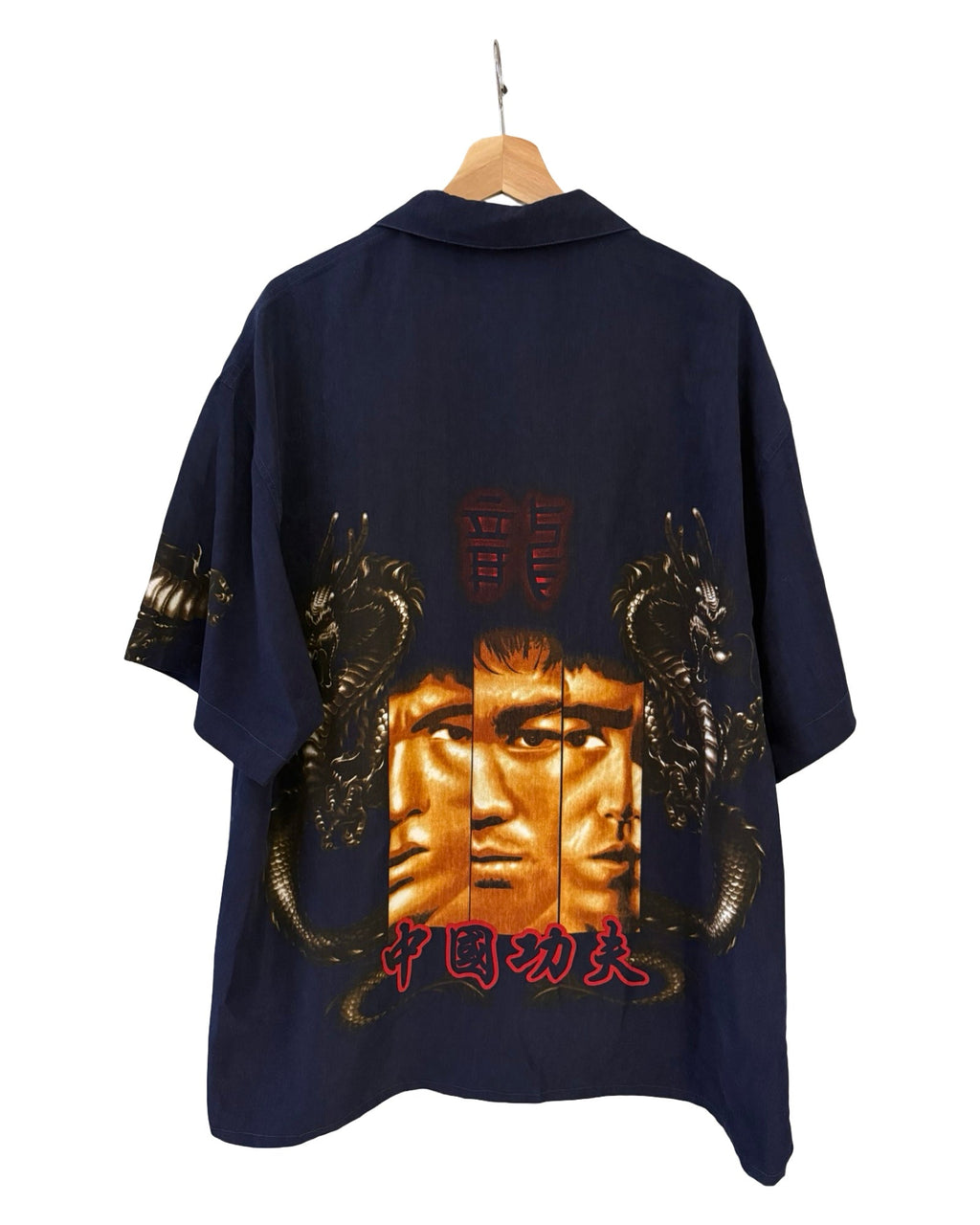 Vintage 90s Bruce Lee Enter The Dragon Button Up Shirt product image 2