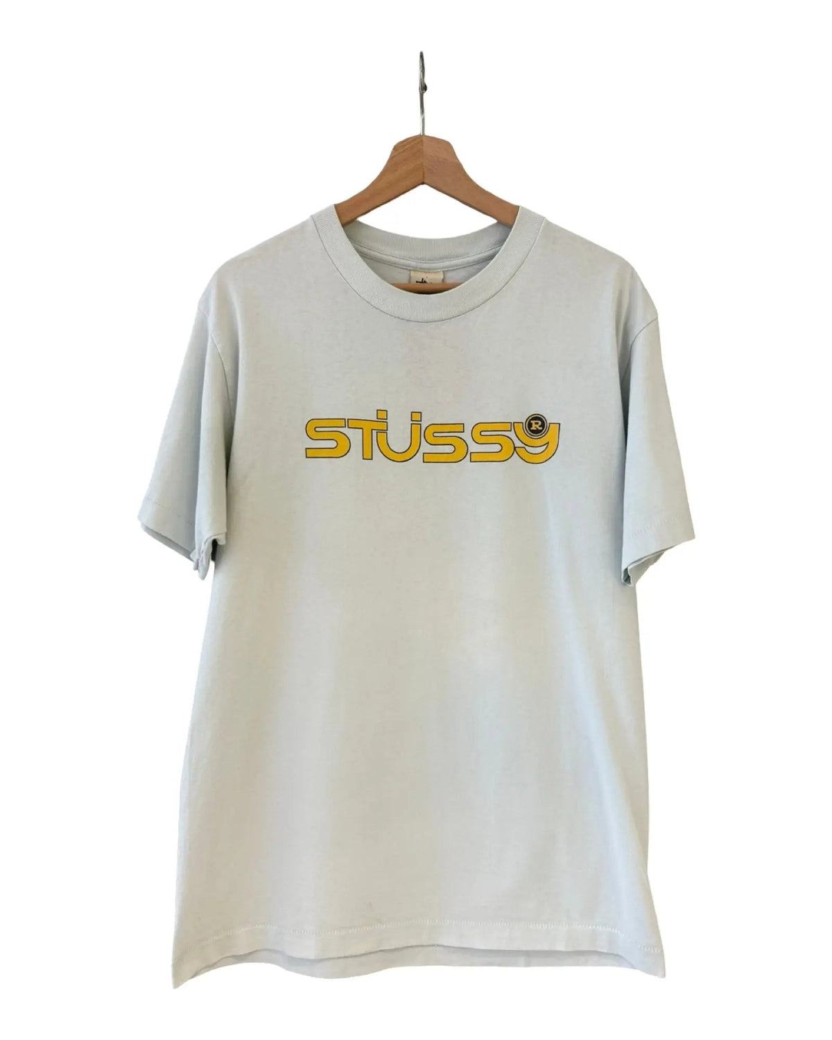 Vintage 90s Stussy Baby Blue Tee product image 1