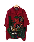 Vintage 90s Big Dogs Poker Table Button Up Shirt product image 1