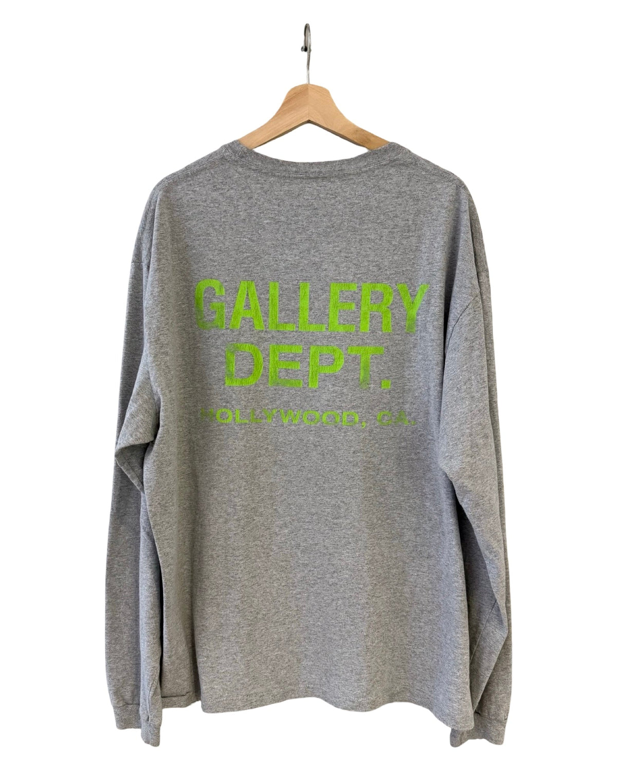 Gallery Dept Gray Green Long Sleeve Tee product image 1