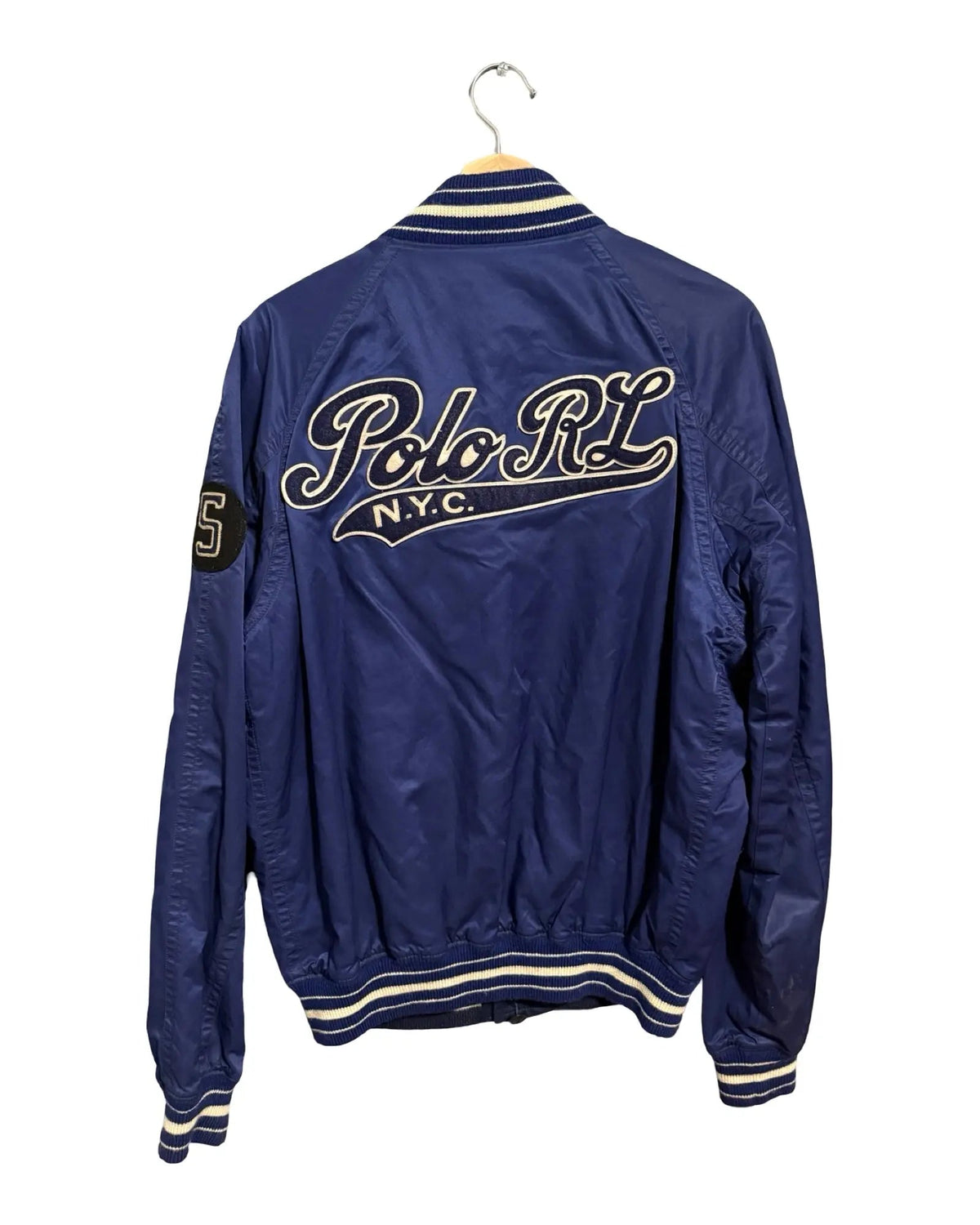 Vintage Polo Ralph Lauren NYC Reversible Letterman Jacket product image 2