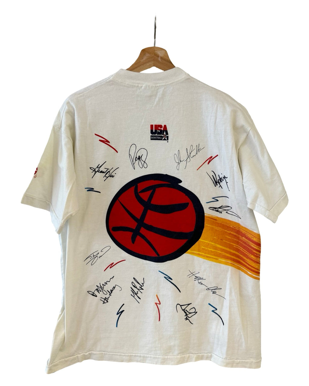 Vintage 1992 USA Dream Team NBA Double Sided Tee product image 2