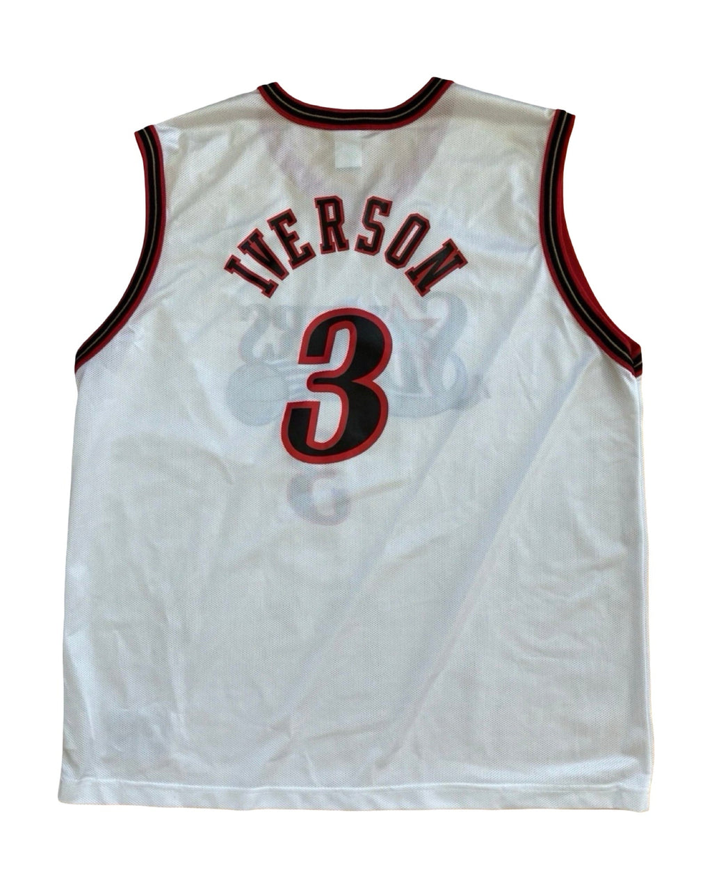 Vintage Allen Iverson 3 Philadelphia 76ers Champion Jersey product image 2