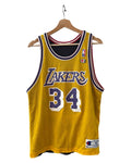 Vintage 90s Lakers vs Rockets Shaquille O’ Neal & Hakeem product image 1
