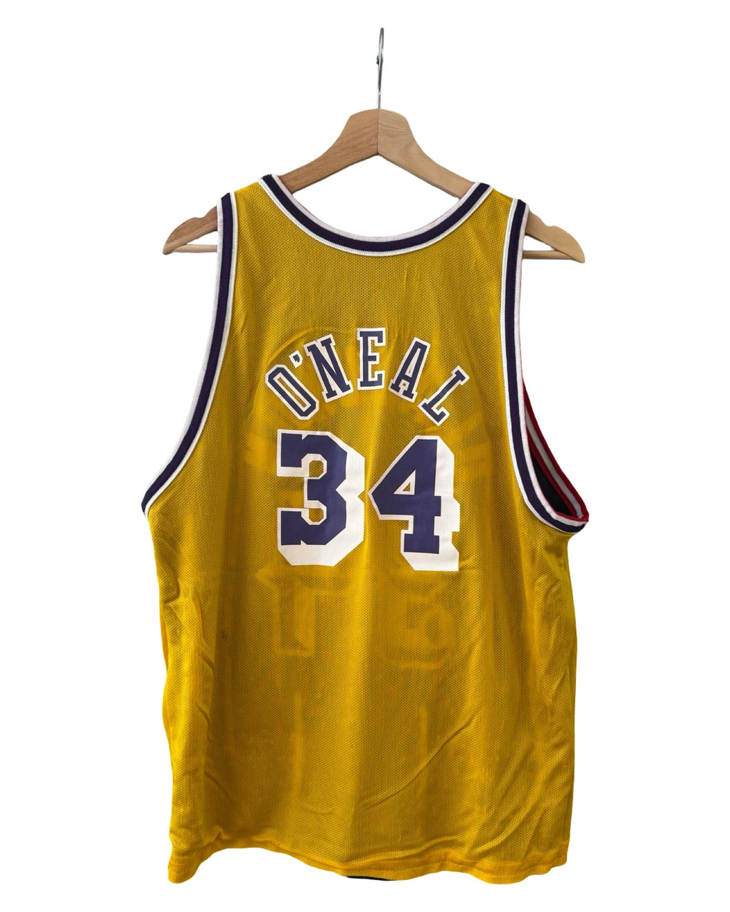 Vintage 90s Lakers vs Rockets Shaquille O’ Neal & Hakeem product image 3