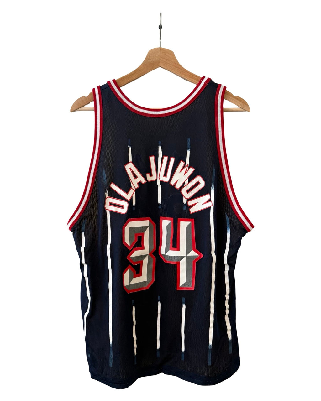 Vintage 90s Lakers vs Rockets Shaquille O’ Neal & Hakeem product image 4