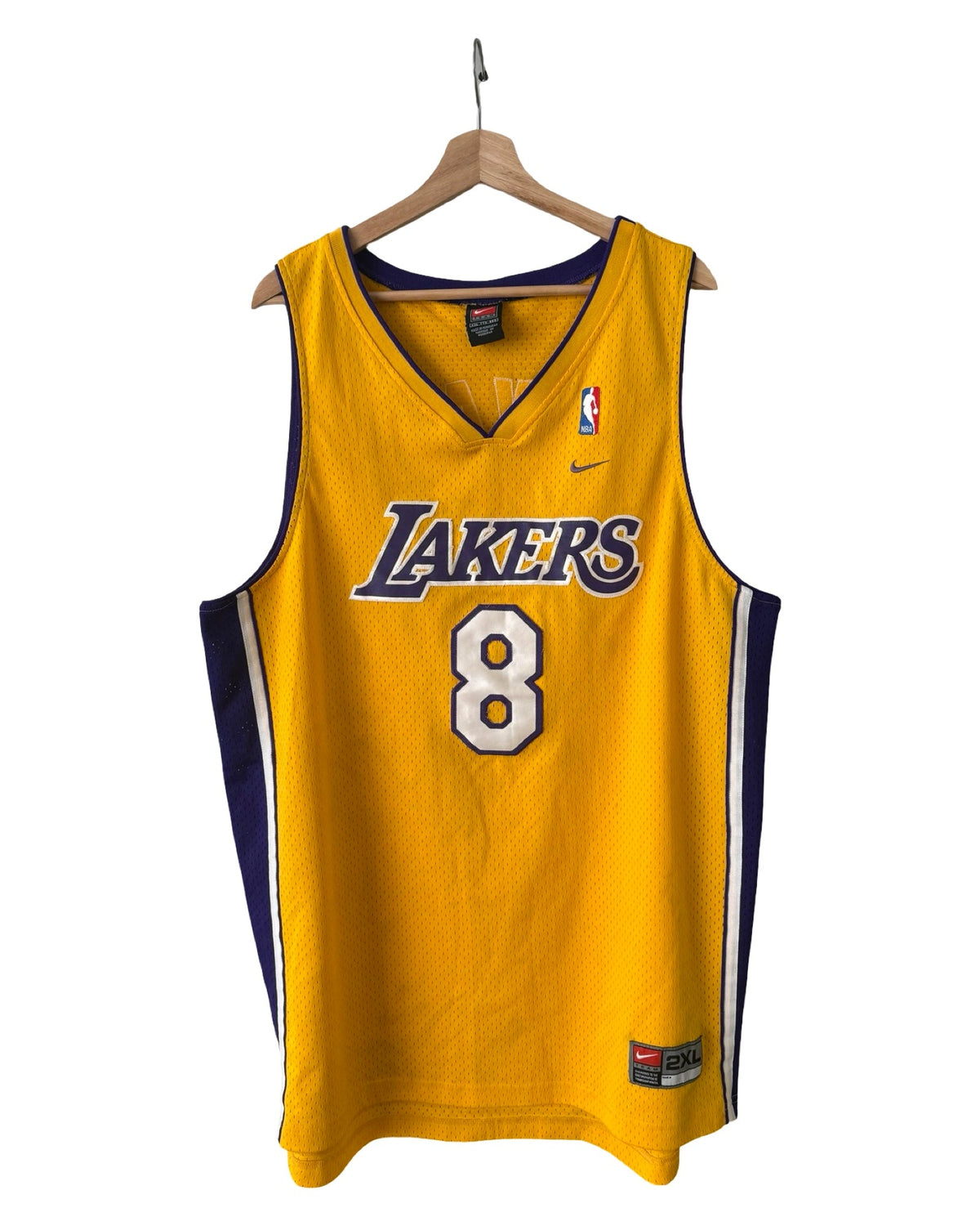 Vintage 00s Kobe Bryant Los Angeles Lakers 8 Home Nike product image 1