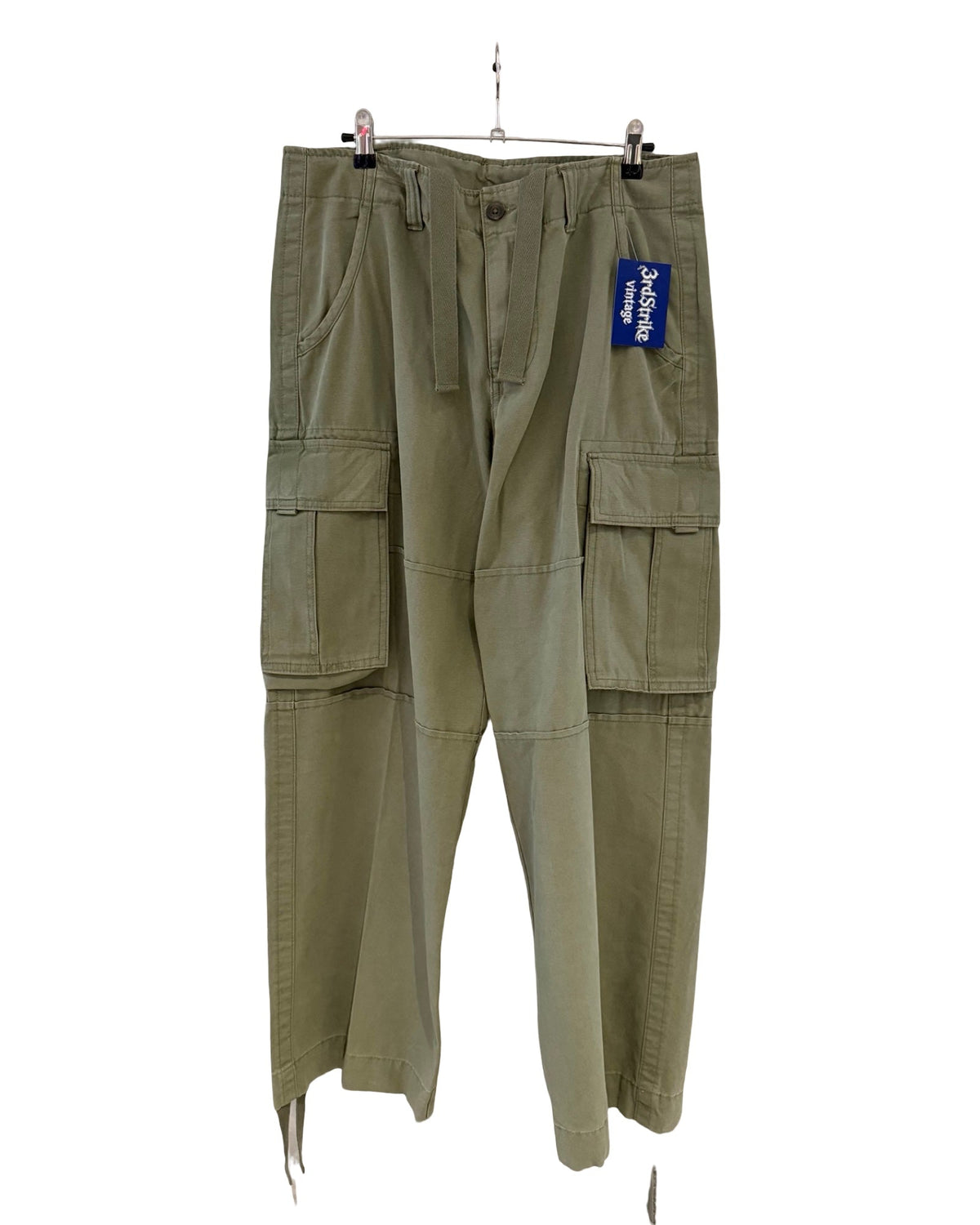 Vintage Army Cargo Drawstrings Pants product image 1