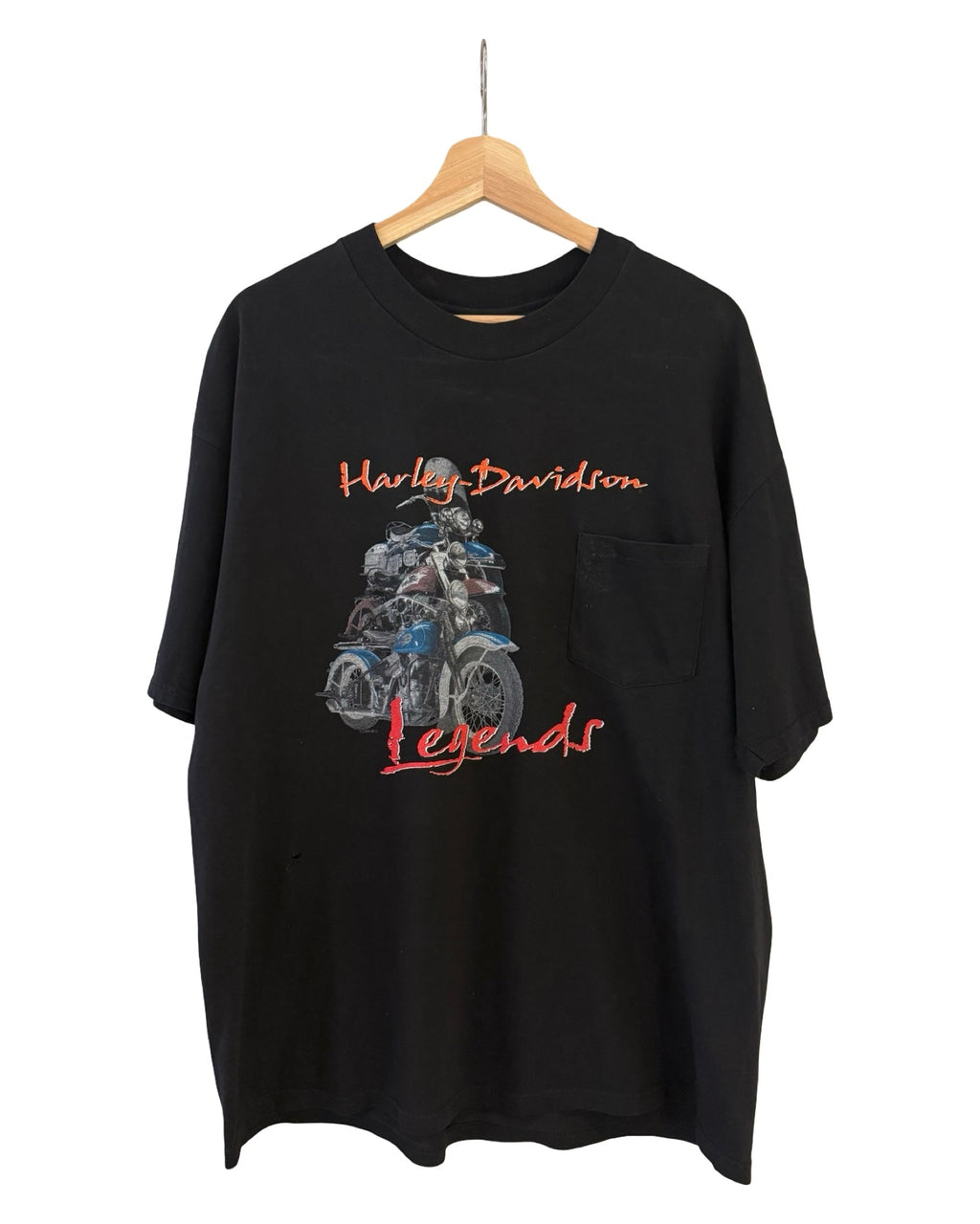 Vintage 2000 Harley Davidson Legends El Paso Texas Tee product image 1