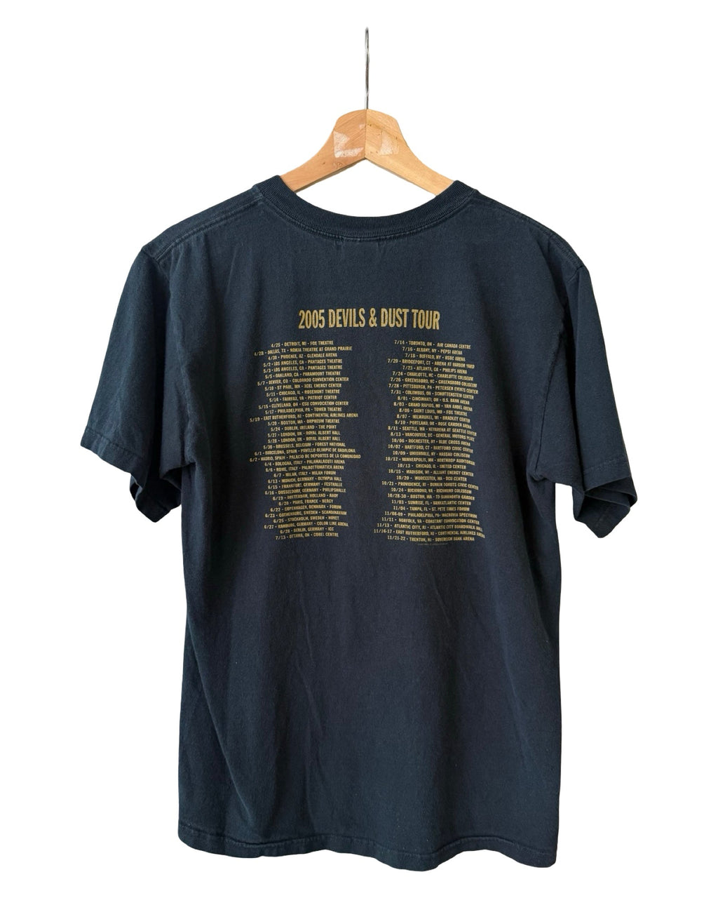 Vintage 2006 Bruce Springsteen Devil & Dust Tour Band Tee product image 2