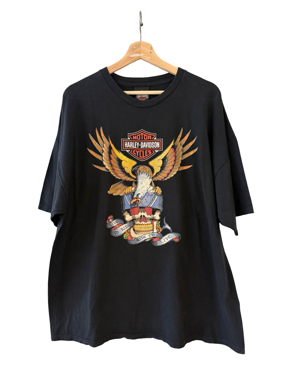 Vintage 2006 Harley Davidson Ed Hardy Tattoo Bahamas Tee product image 1