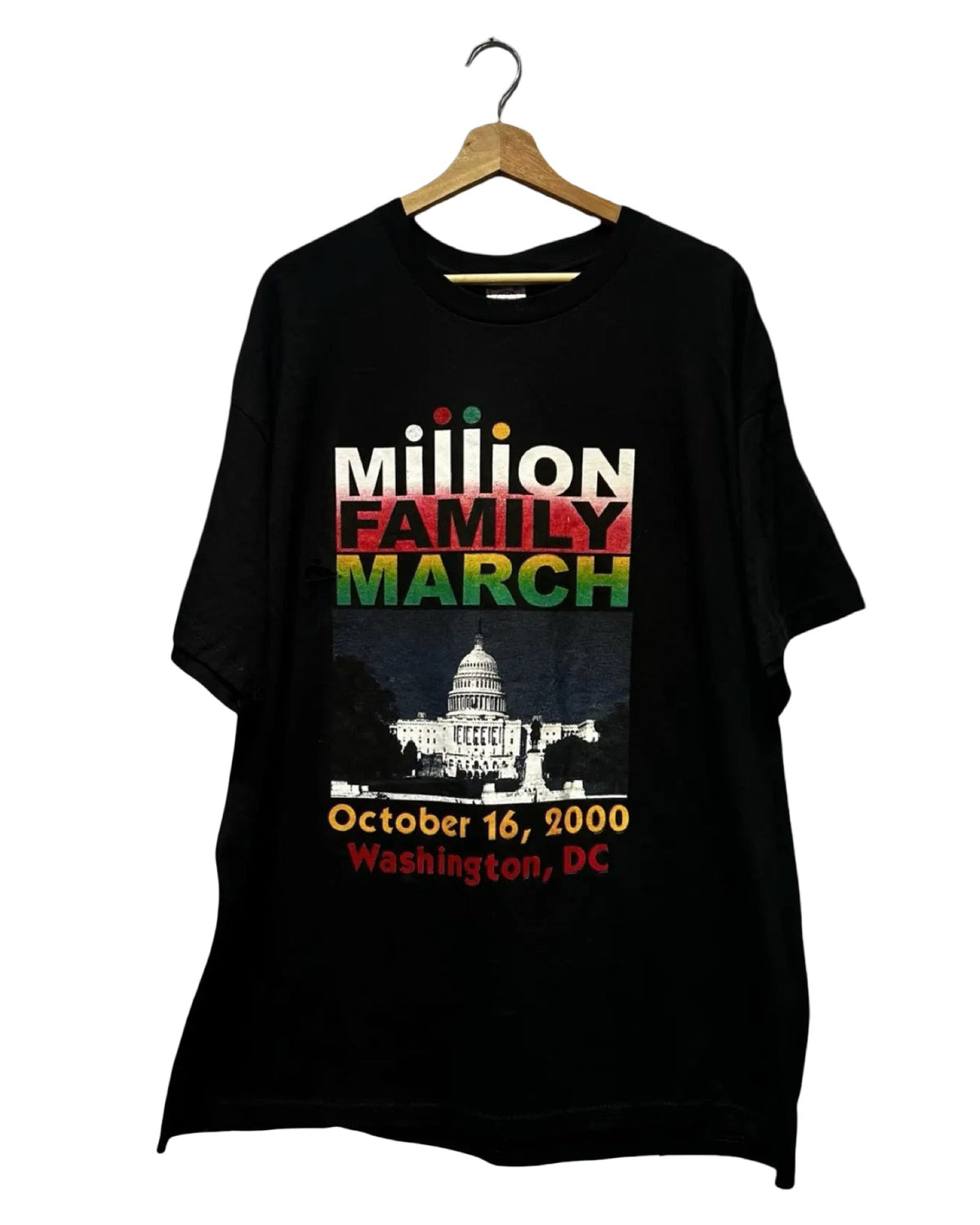 Vintage 2000 Million Man March Washington DC Promo Rap Tee product image 1
