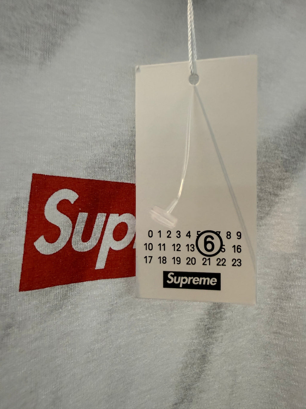 2024 Supreme x Maison Margiela White Box Logo Tee product image 6