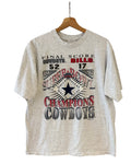 Vintage 1993 Dallas Cowboys vs Buffalo Bills Super Bowl Tee product image 1