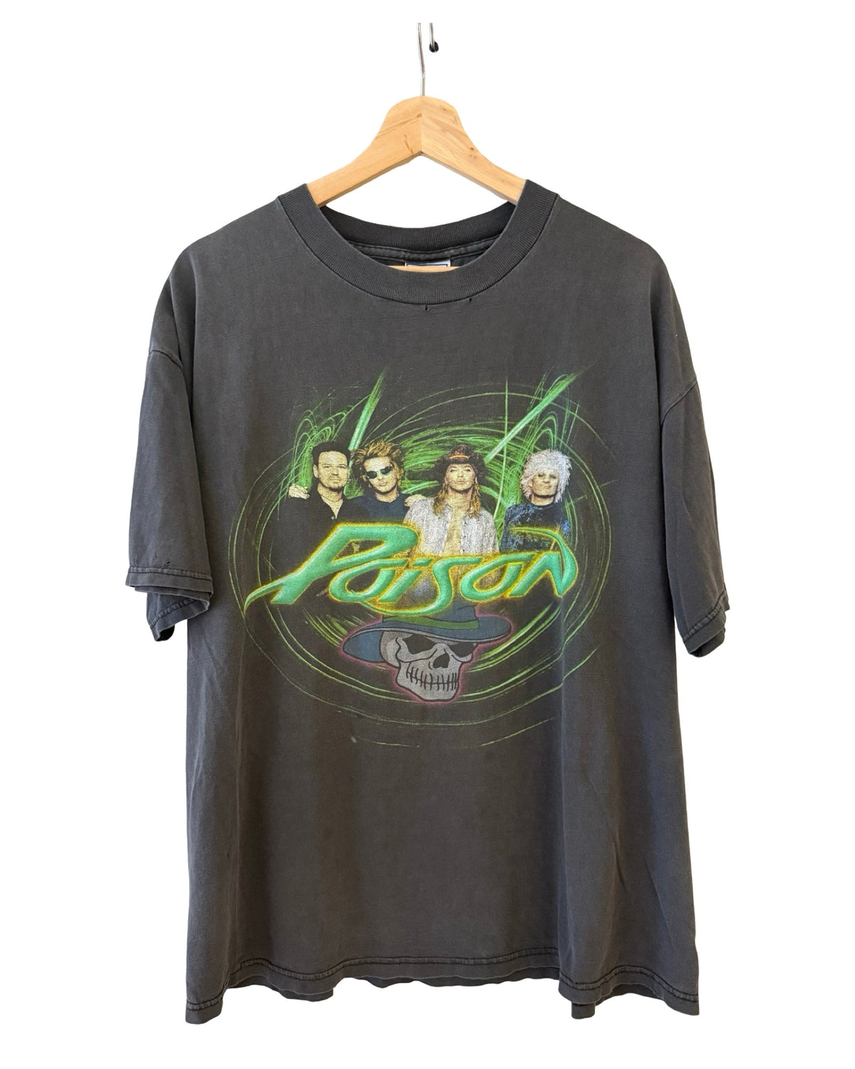 Vintage 2000 Poison Power To The People Faded Tour Band Tee product image 1