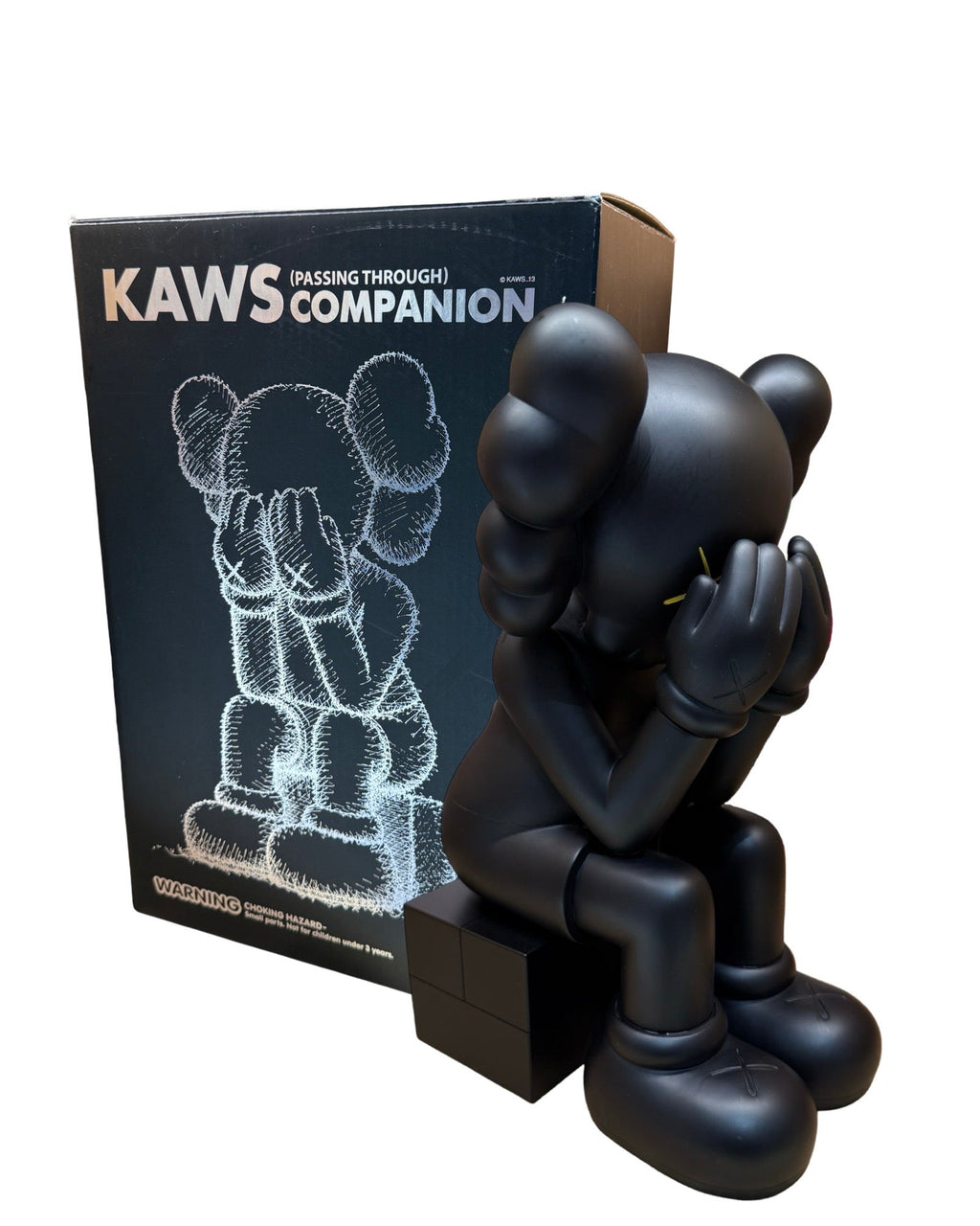 2013 KAWS Passing Through Black Companion Figure