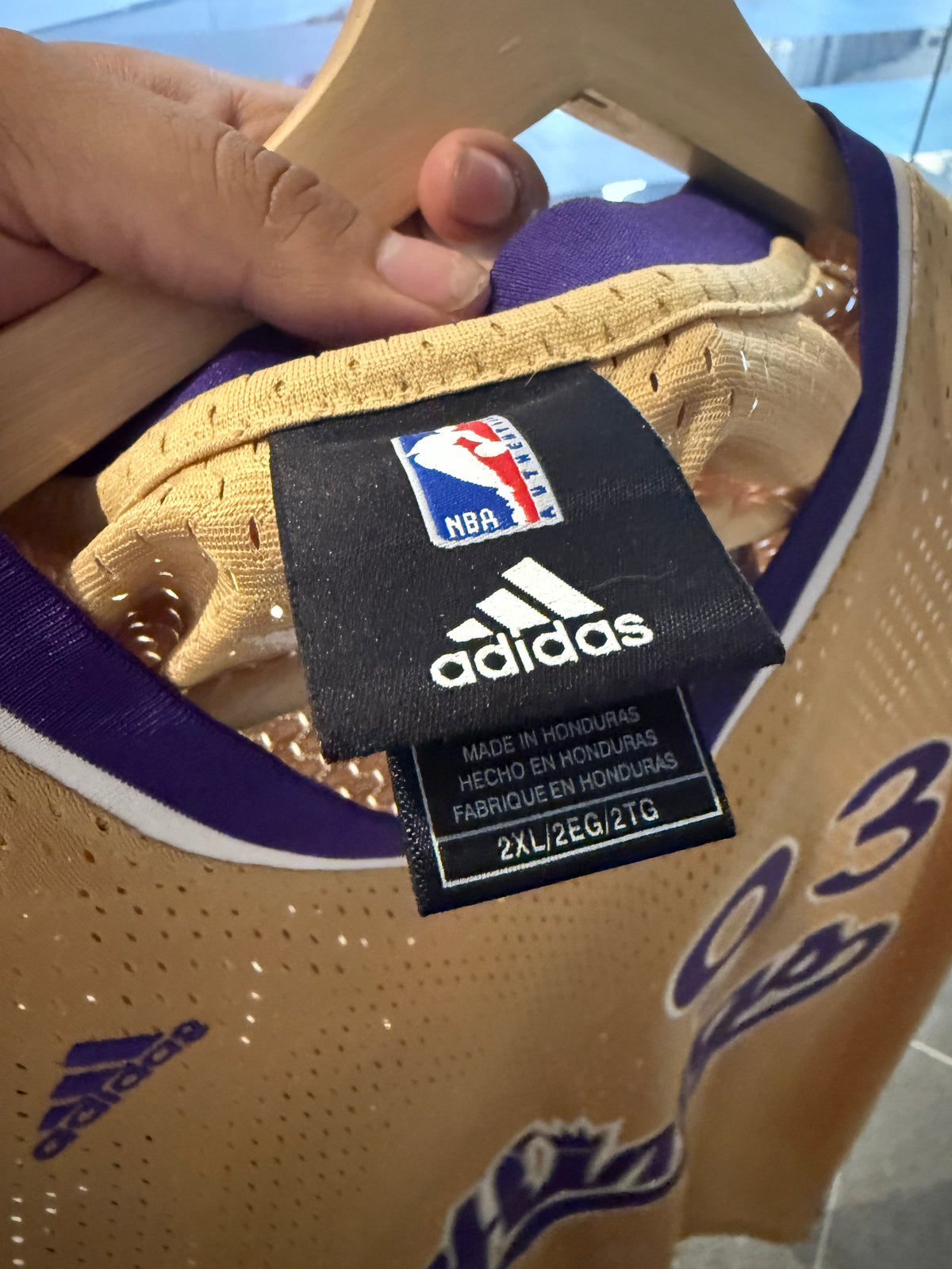 Vintage 2006 Ron Artest Sacramento Kings Adidas Authentic product image 3