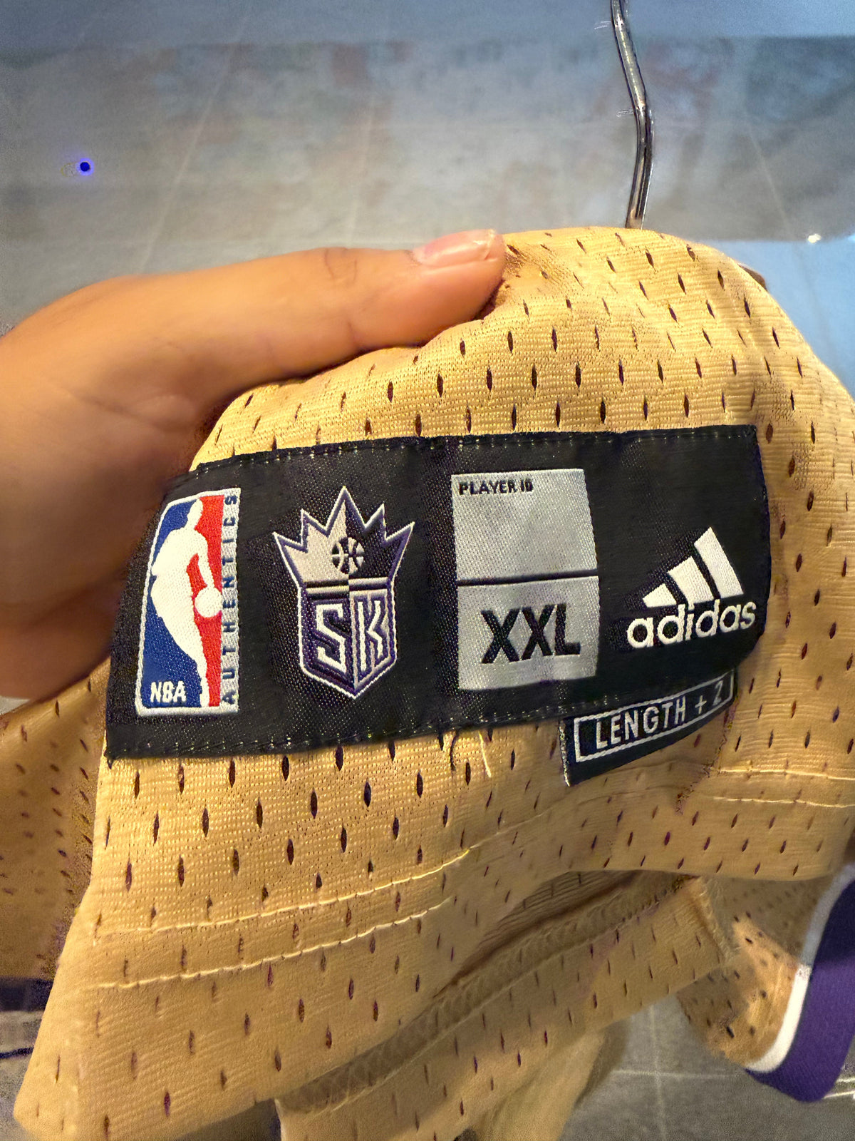 Vintage 2006 Ron Artest Sacramento Kings Adidas Authentic product image 4