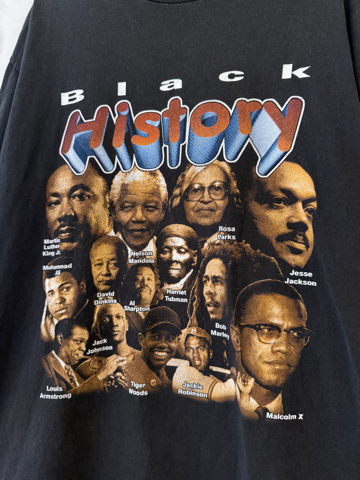 Vintage 90s Black History Figures Rap Tee product image 3