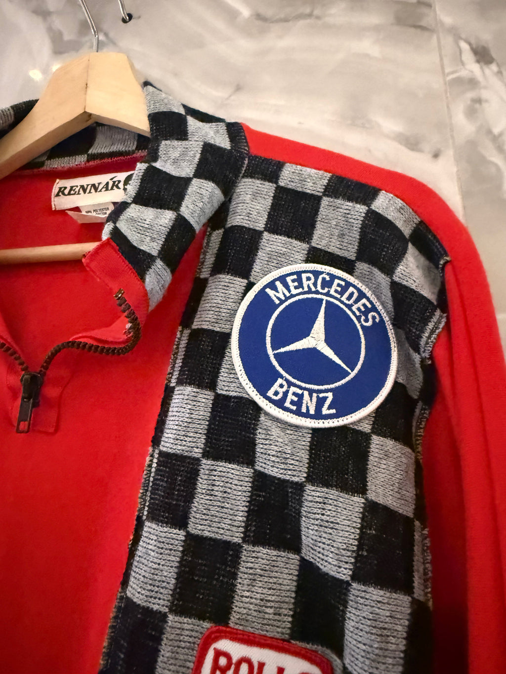 Vintage 80s Rennar Luxury Auto Racing Mercedes Benz Rolls product image 4