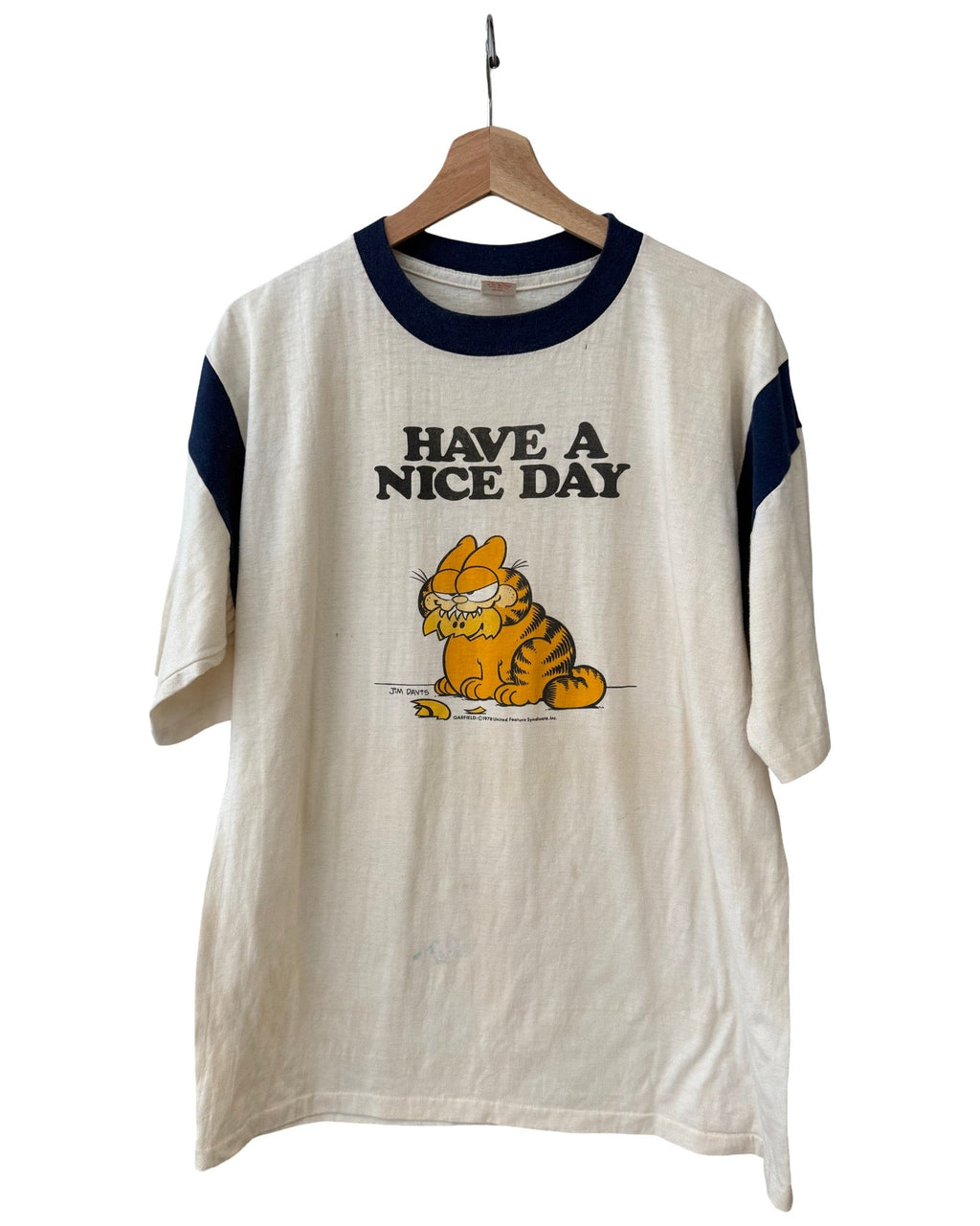 Vintage 1978 Garfield Have A Nice Day Tee product image 1