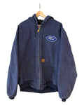 Vintage Carhartt Fuct Hooded Blue Jacket product image 1