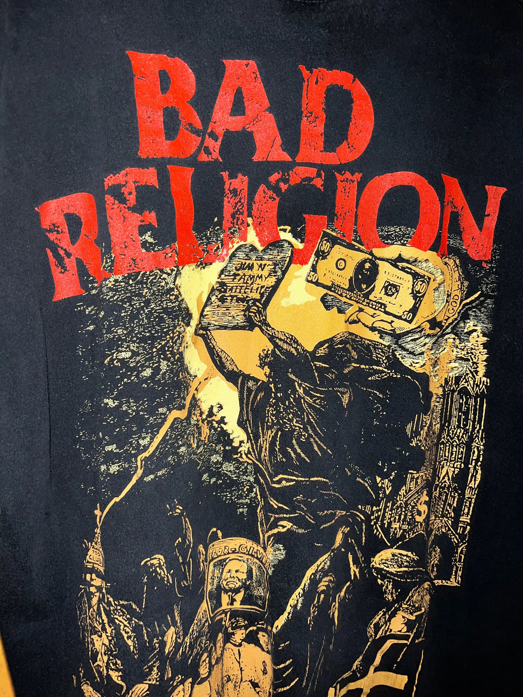 Vintage Rare 90s Bad Religion Punk Tee product image 4