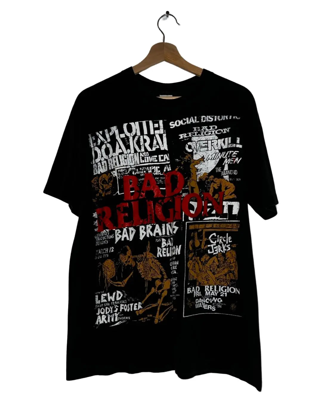 Vintage Rare 90s Bad Religion Punk Tee product image 1