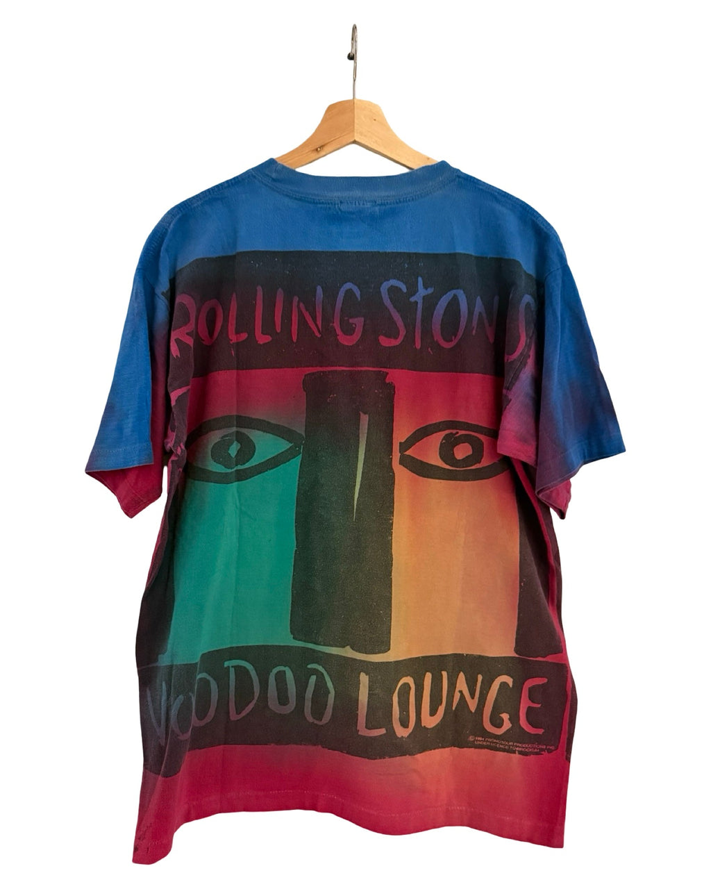 Vintage 1994 Rolling Stones Voodoo Lounge Tie Dye Tee product image 2