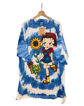 Vintage 1995 Betty Boop Flower Girl Tie Dye Tee product image 1