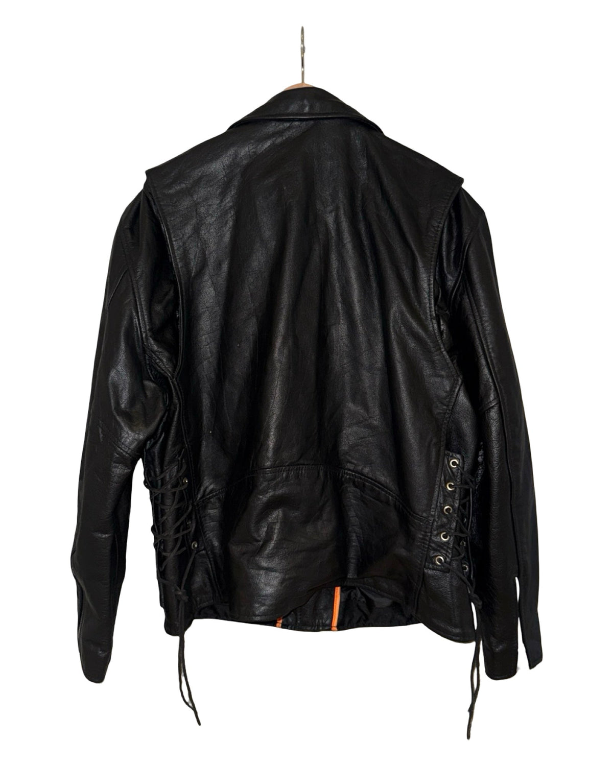 Vintage 90s Wilson Motorcycle Leather Jacket product image 2