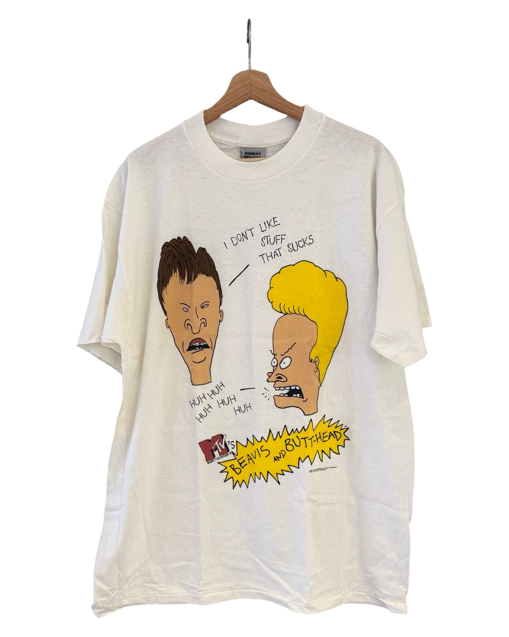 Vintage DS 1993 Beavis & Butthead MTV Promo Tee product image 1