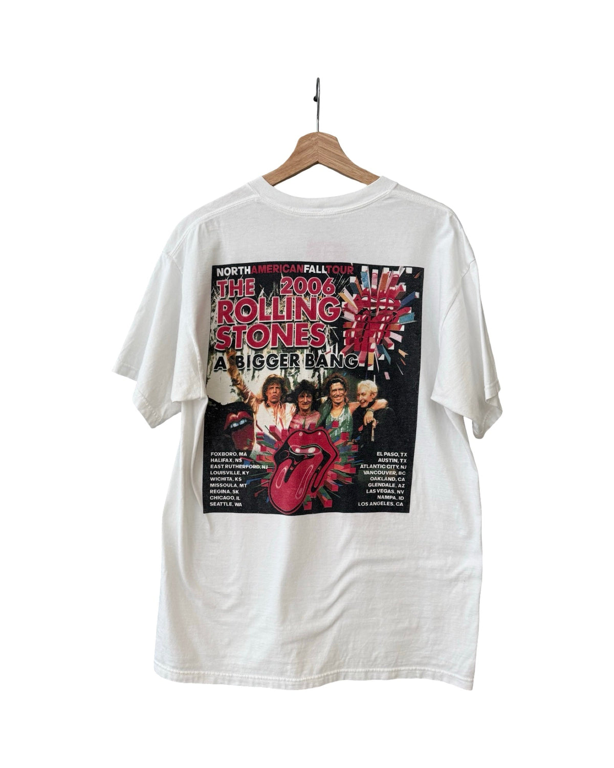 Vintage 2006 The Rolling Stones A Bigger Bang Tour Tee product image 2