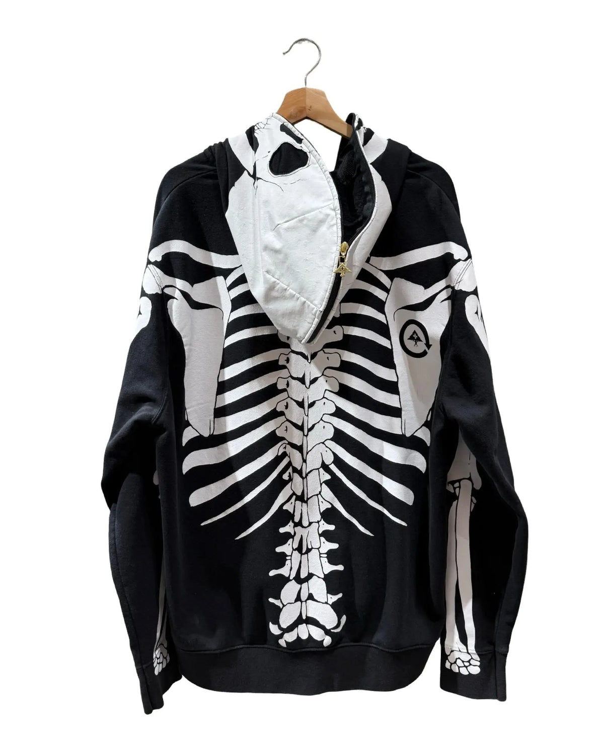 Vintage LRG Dead Serious Skeleton Full Zip Up Hoodie product image 3