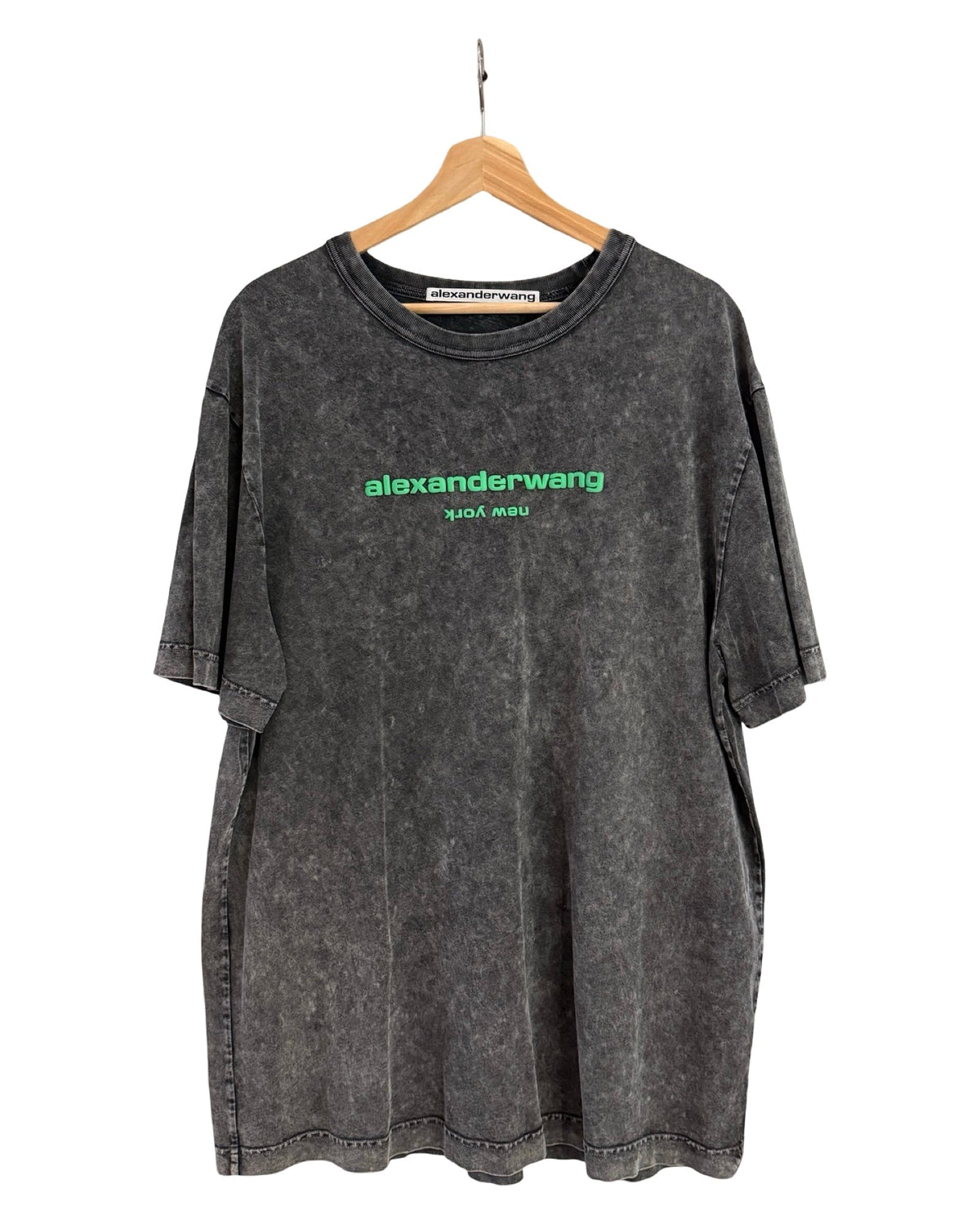 Alexander Wang Green Acid Wash Tee product image 1